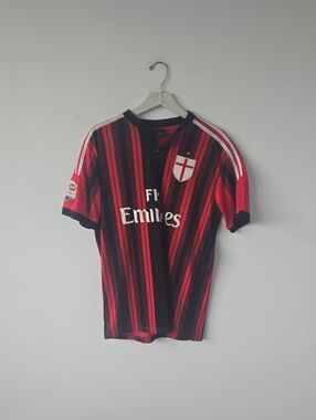 AC Milan Soccer Jersey - Fly Emirates